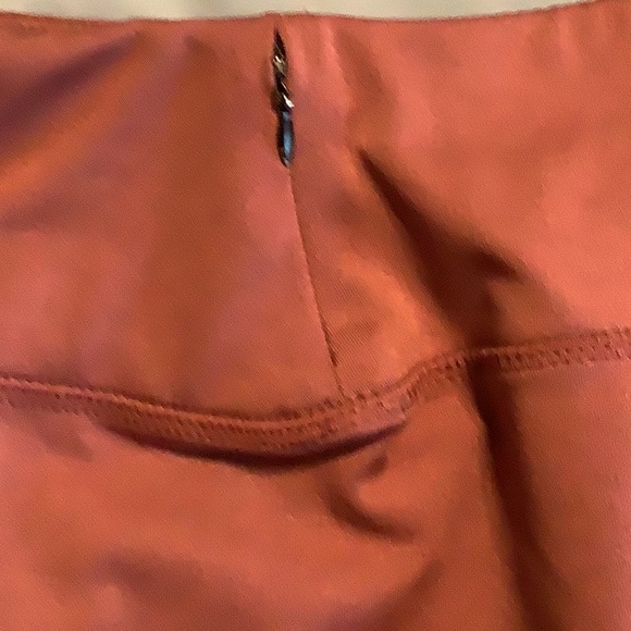 Lildy Red Clay Athletic Leggings - Picture 6 of 7